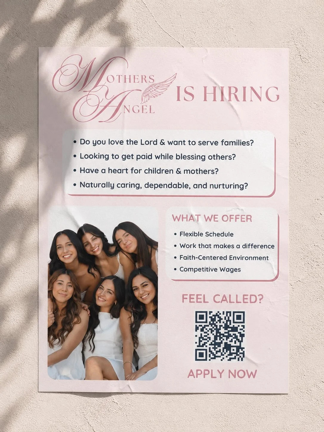 ✨ We&rsquo;re Hiring at Mothers Angel ✨

Do you have a heart for serving families, supporting mothers, and loving on little ones? We&rsquo;d love to meet you! 💕

We&rsquo;ll be at the conference ready to connect, answer questions, and welcome amazin