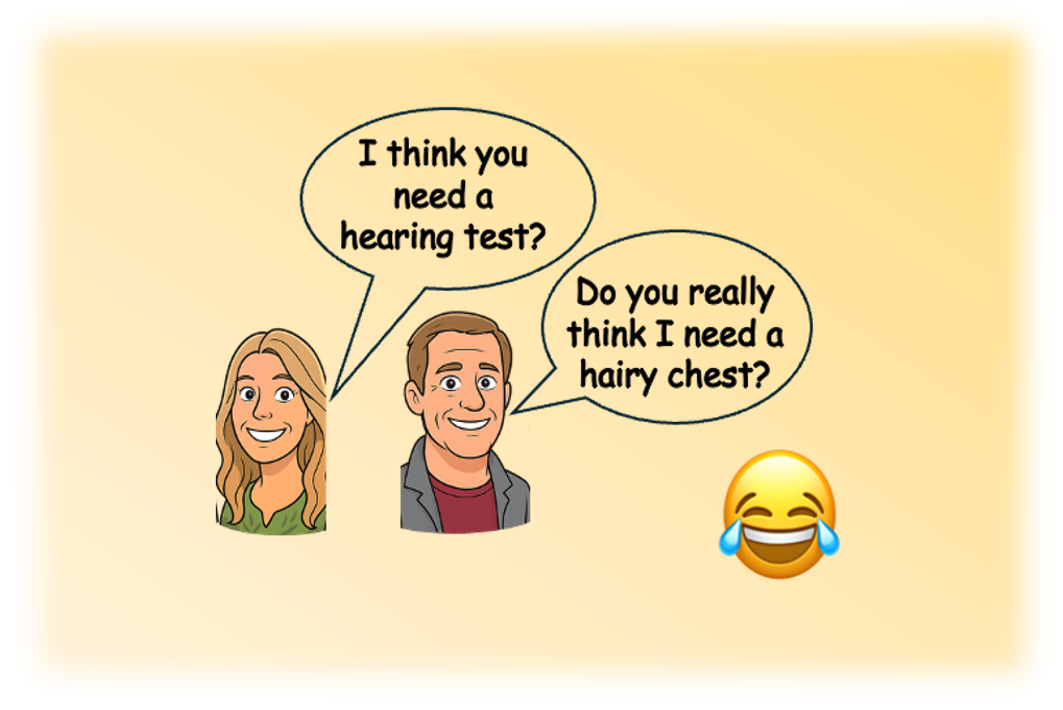 HEARING AID HUMOR