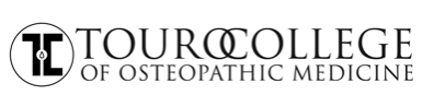 Logo of Tour College of Osteopathic Medicine featuring a stylized T and C