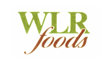 WLR Foods logo with green and brown text