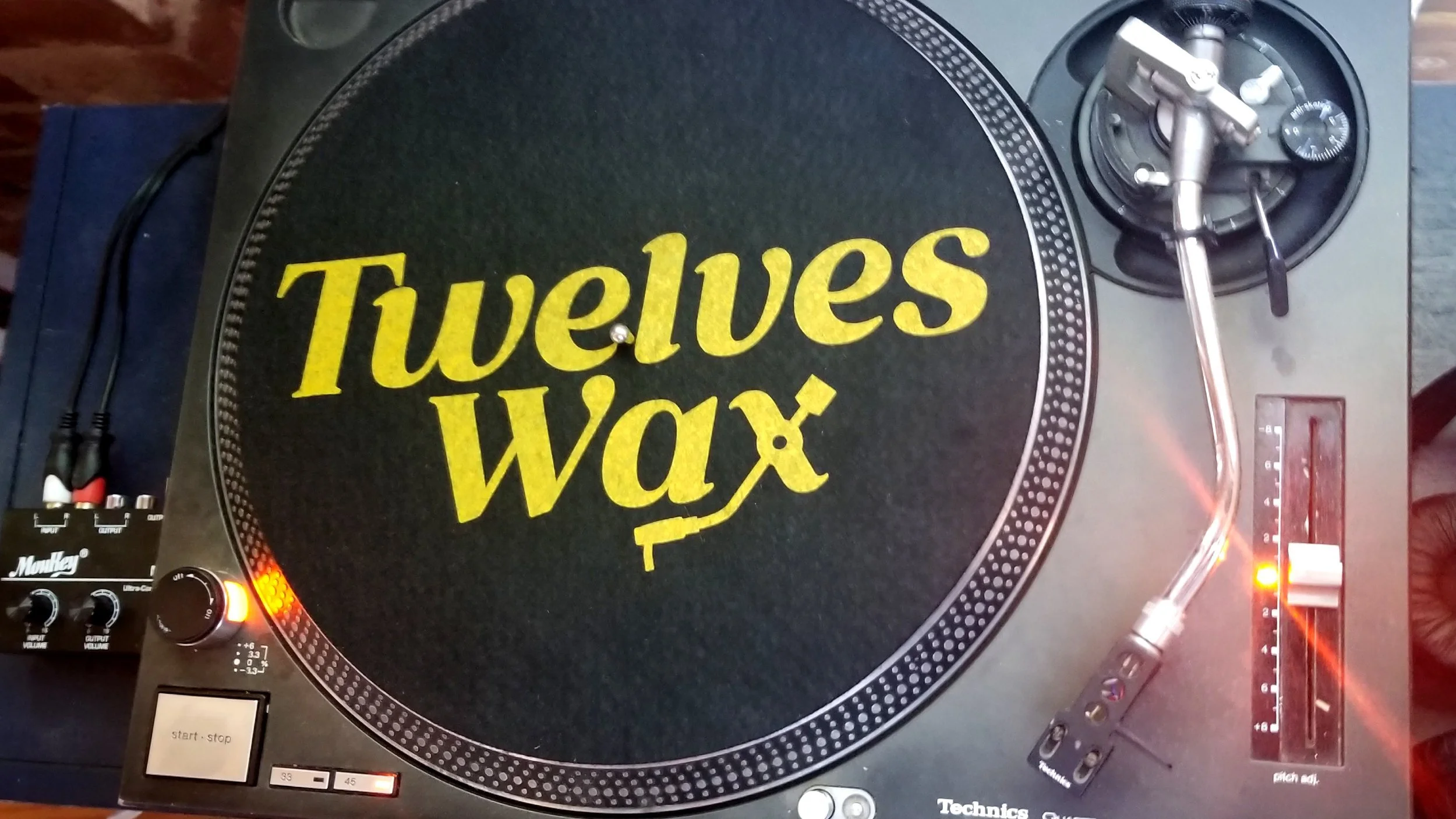 Twelves Wax Record Shop Identity