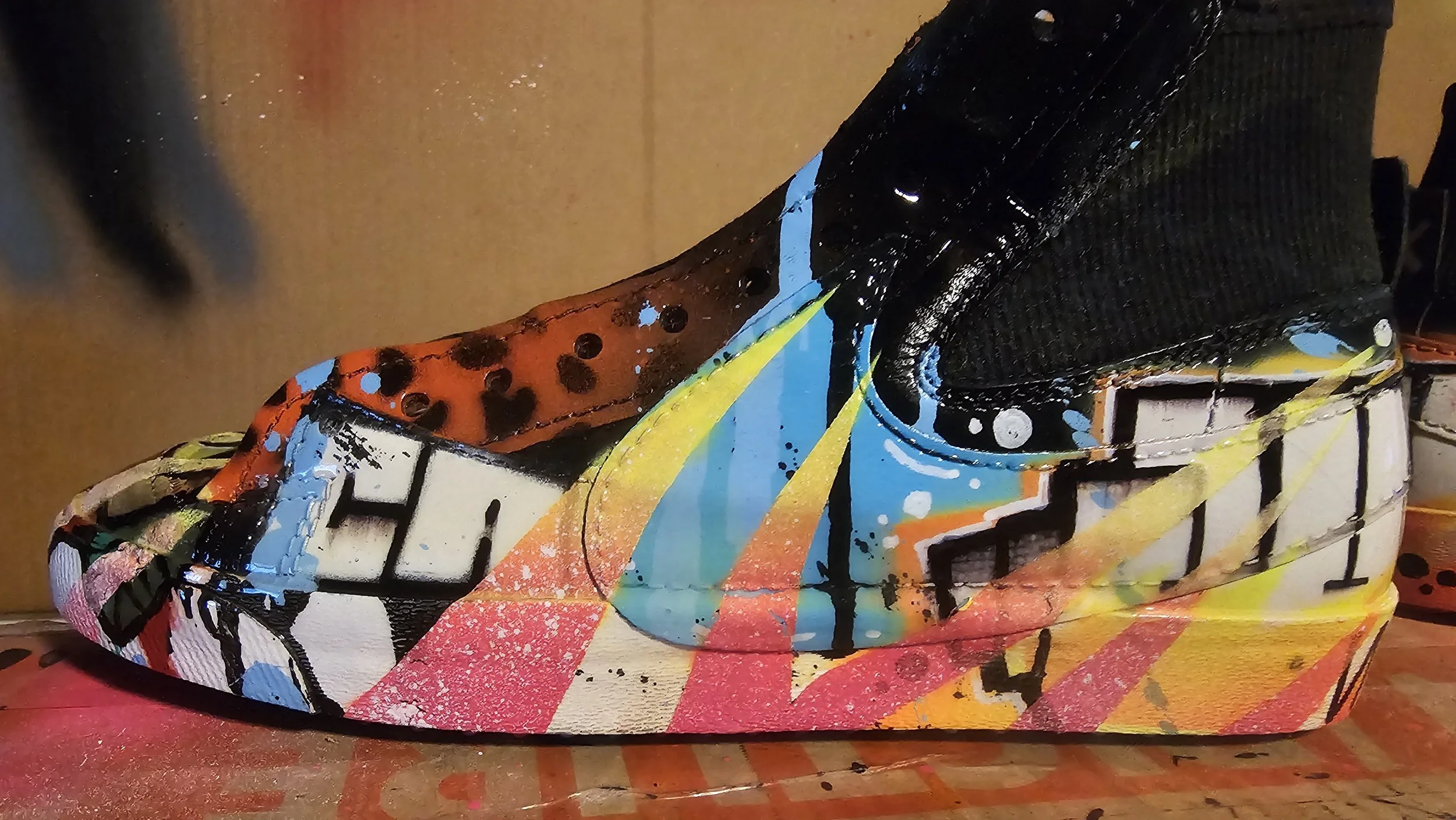 Custom NIke Mid 77 Jumbos