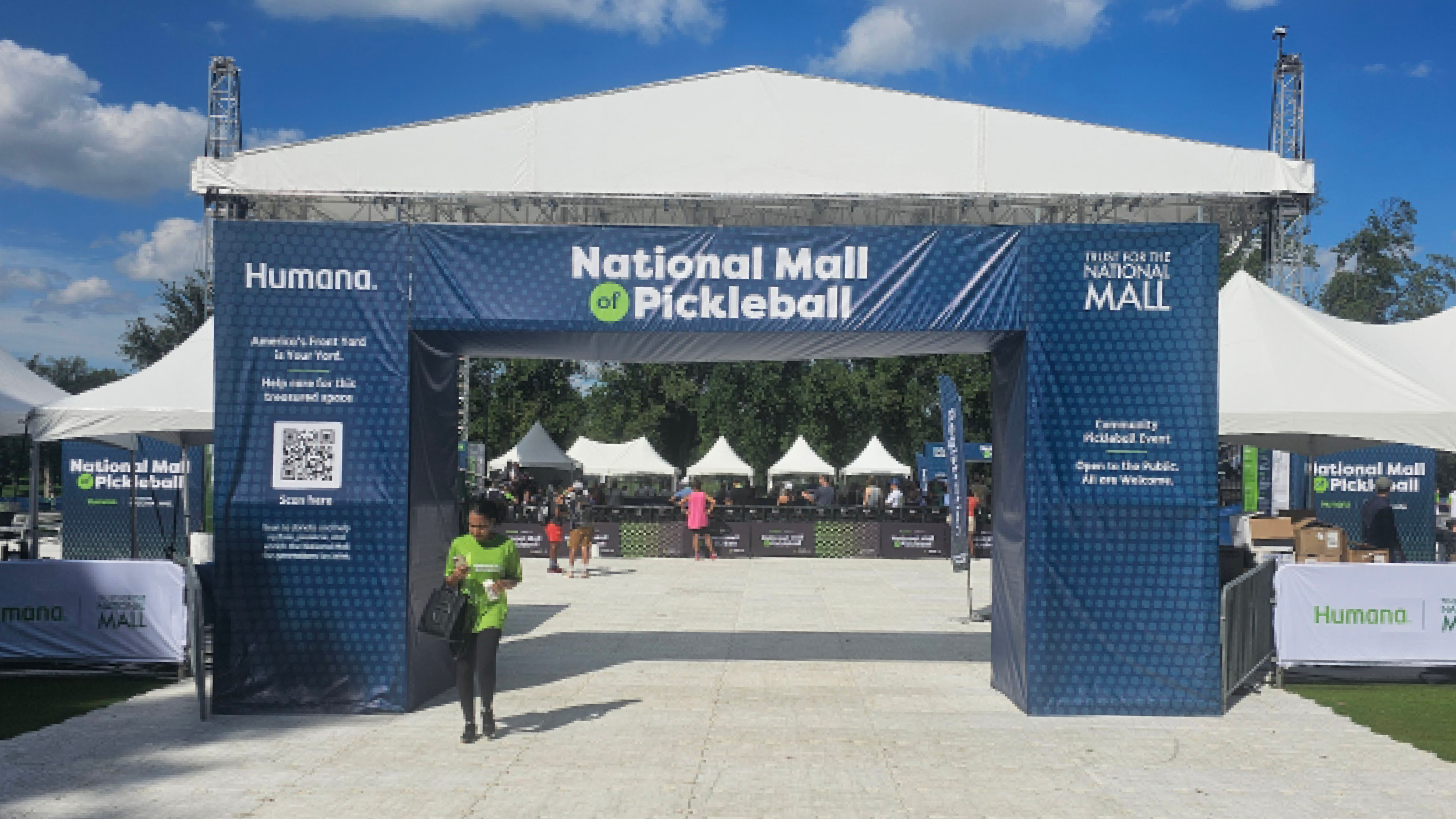 Humana National Mall of Pickleball Event