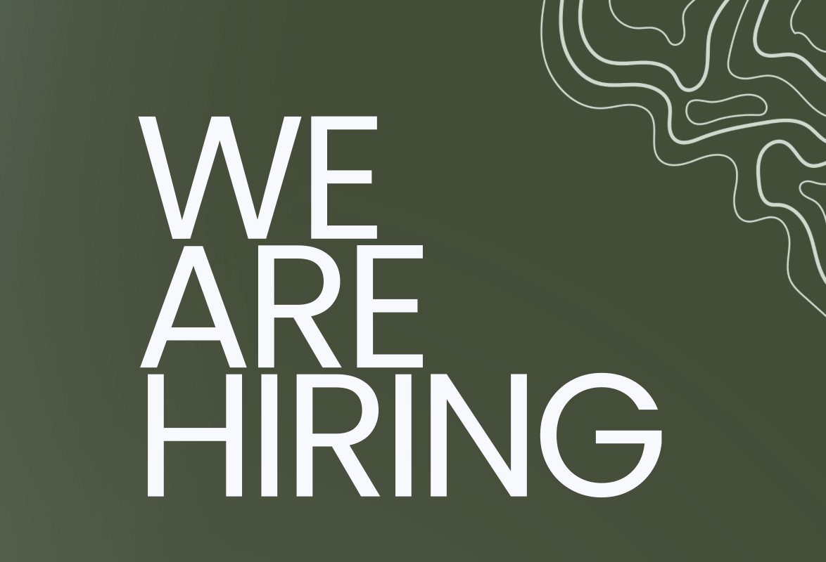 graphic text we are hiring
