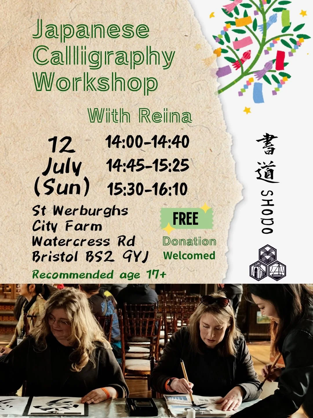 Japanese Calligraphy Workshop