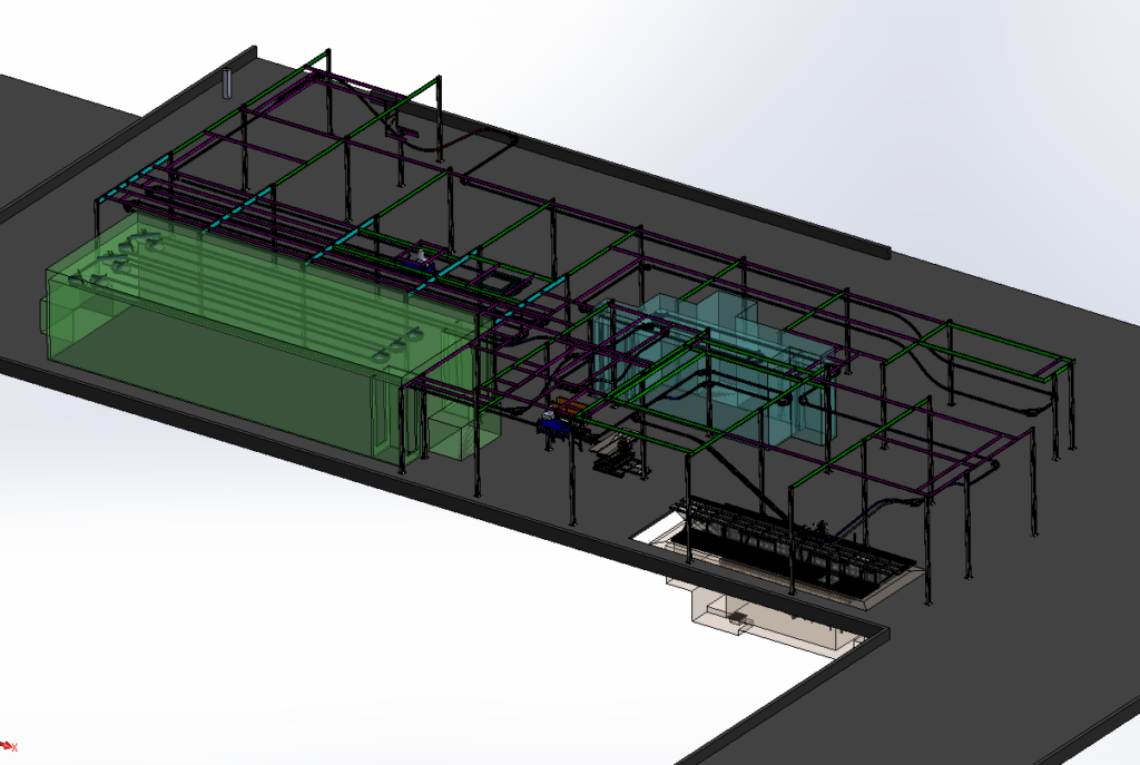 4″ Overhead Unibeam Paint Line (Legacy 3.7)