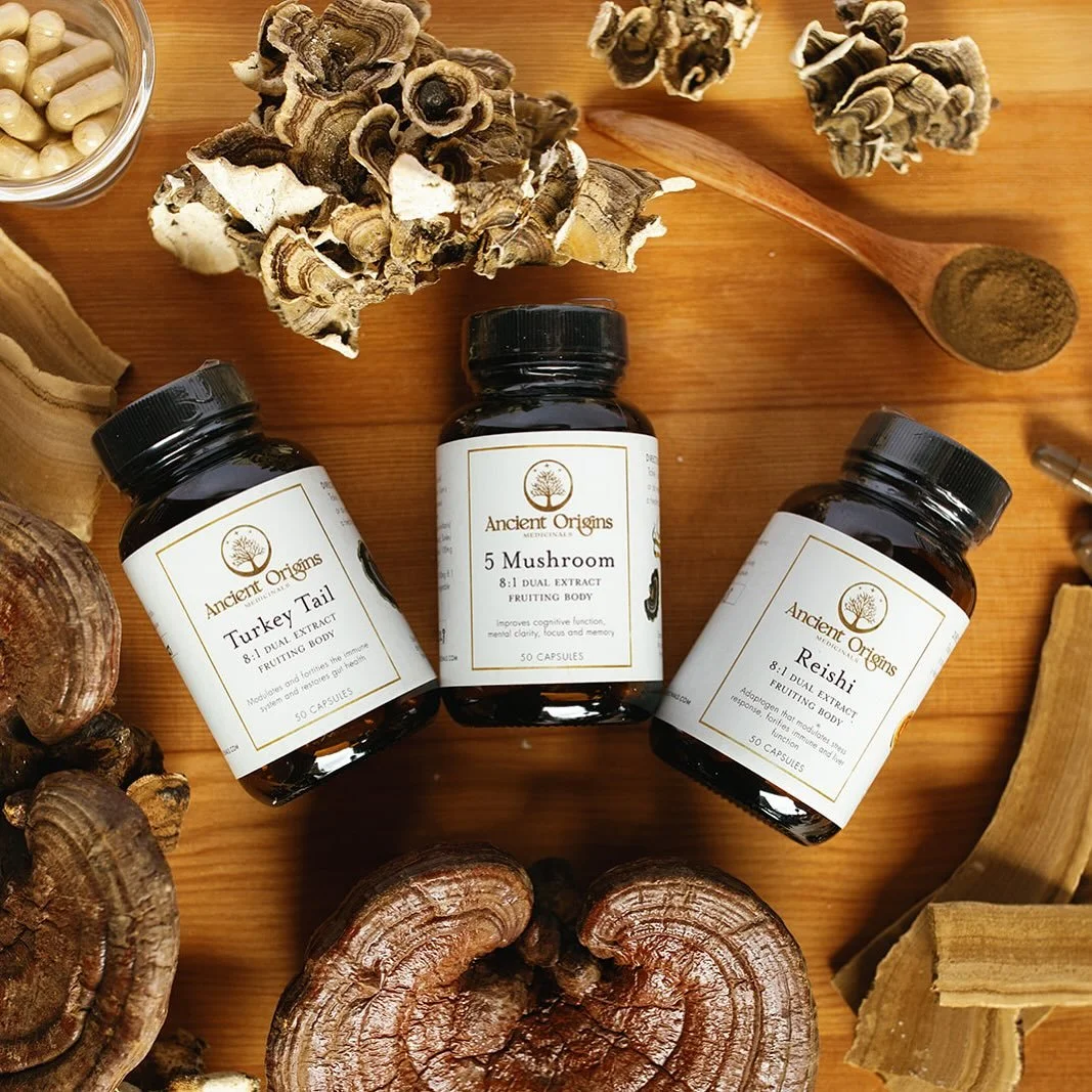 Medicinal mushroom season is here. 

Experience the power of these powerful allies that fortify, nourish, and protect the body&rsquo;s vital energy while improving functions on a cellular, tissue, organ and systemic level.

They are especially import