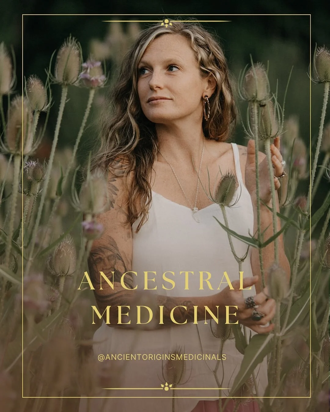 Ancestral medicine is a big part of our herbalism.

Our ancestors speak to us through the plants they were most intimately connected to.

✨ How do you carry the songs and medicines of the lineages that came before you? Share in the comments. 

#ances