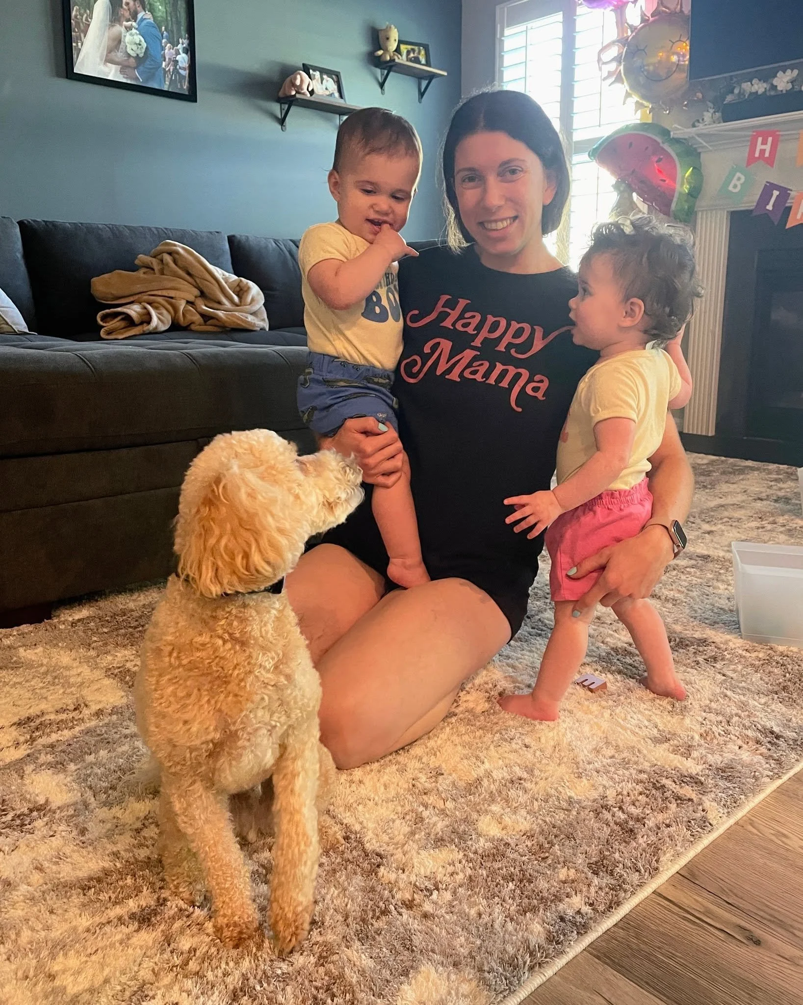 Happy Mother's Day to the woman who made me a dad and made our world whole. Watching you with Oaks and Pey is the greatest gift l've ever been given. I never knew I could fall in love with you more until I saw you become a mom.

But not just any mom,