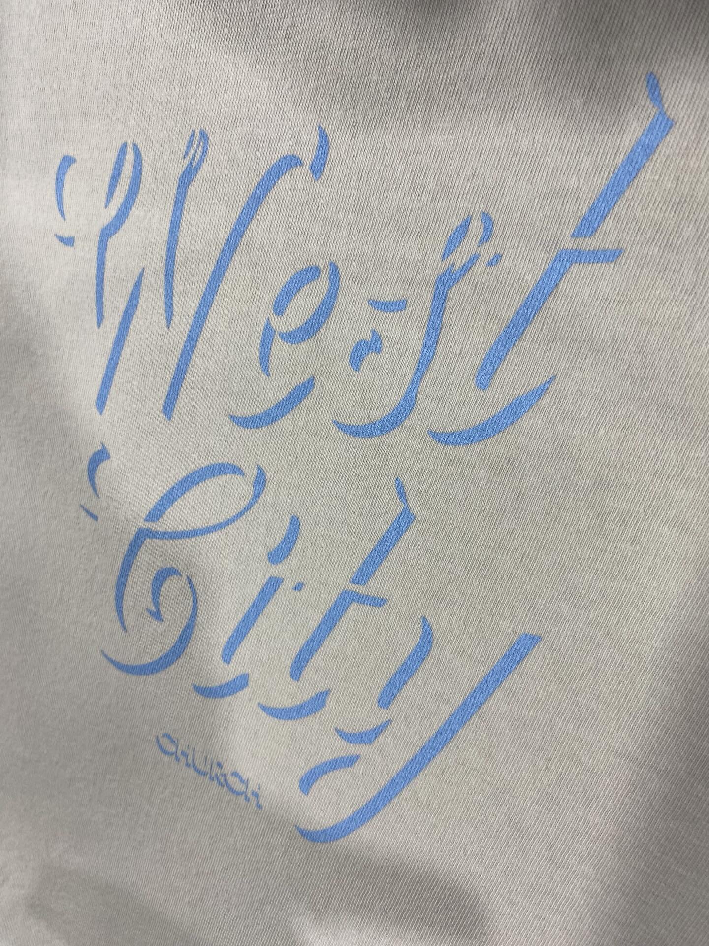 Simple two color. Quality graphic. It was a joy to print these. Thanks @westcitychurchsc. Enjoy! #yeahthatgreenvillesc #tshirtprinting #printlocal #custommerch #screenprinting