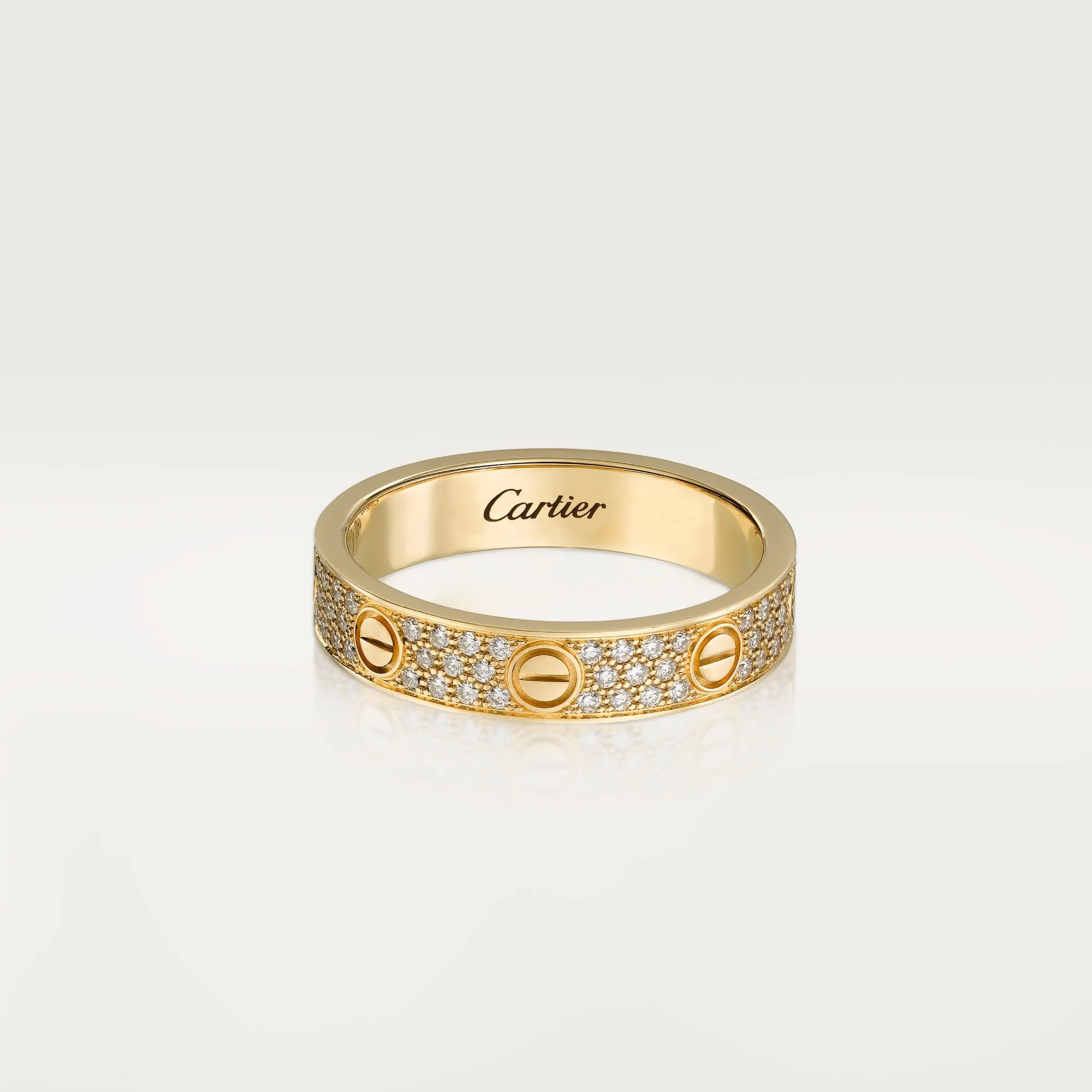 Love Ring, Pavé, Small Model