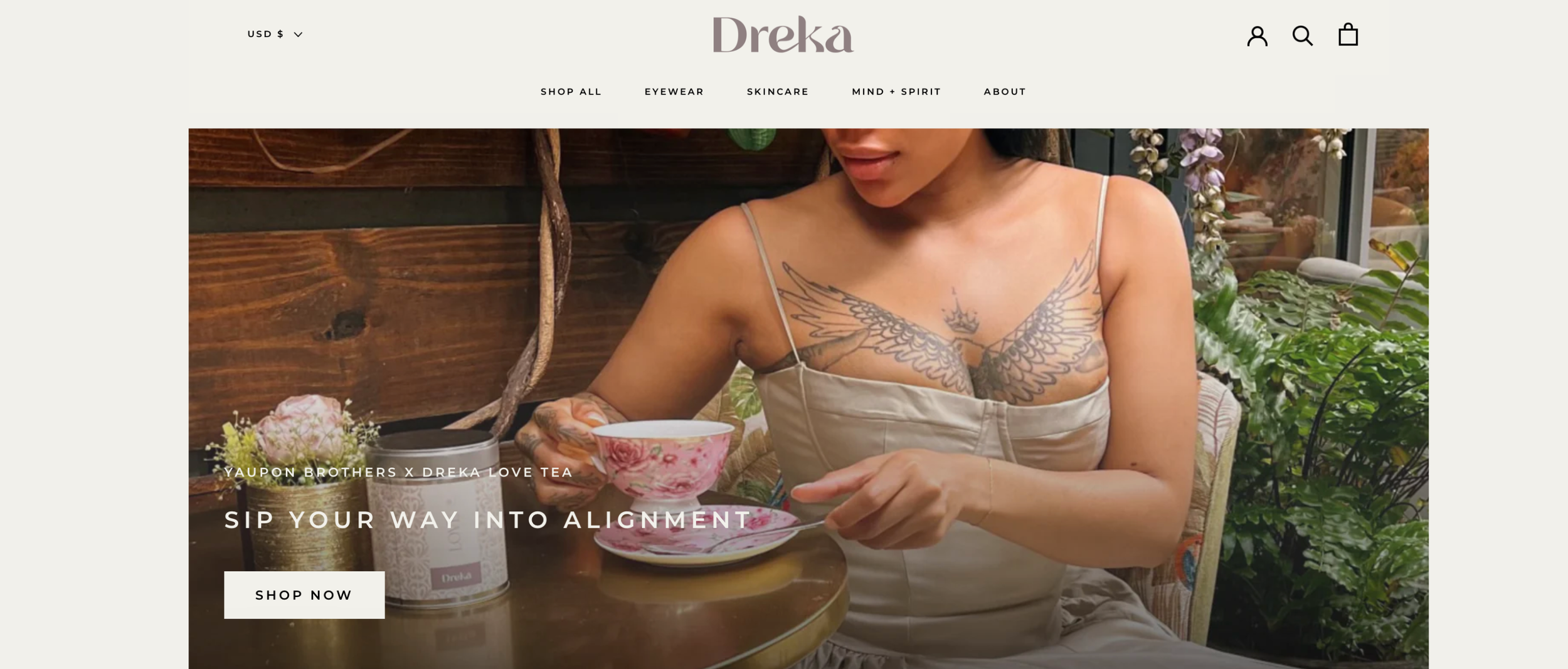 Dreka, a skincare and wellness brand by Dreka Gates