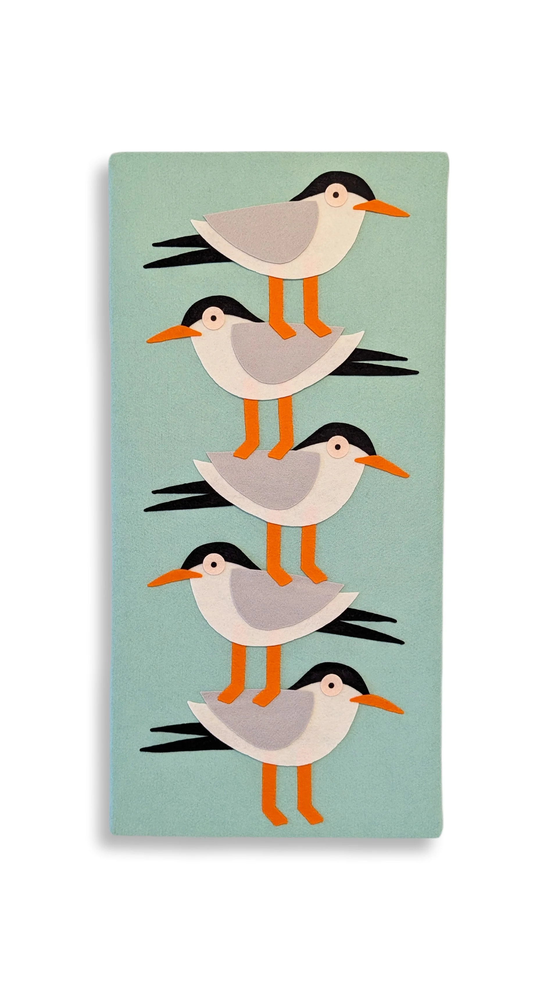 TERNS
16x32 inches
Wool Felt & Wood
