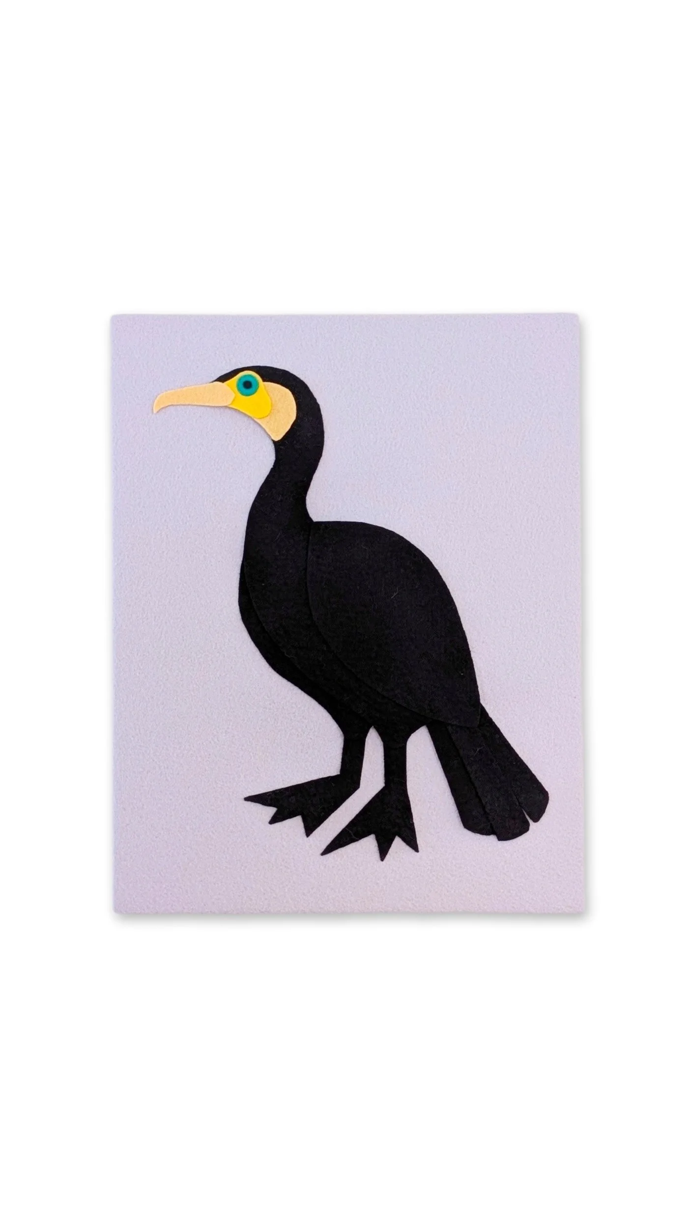 CORMORANT
Wool Felt & Wood