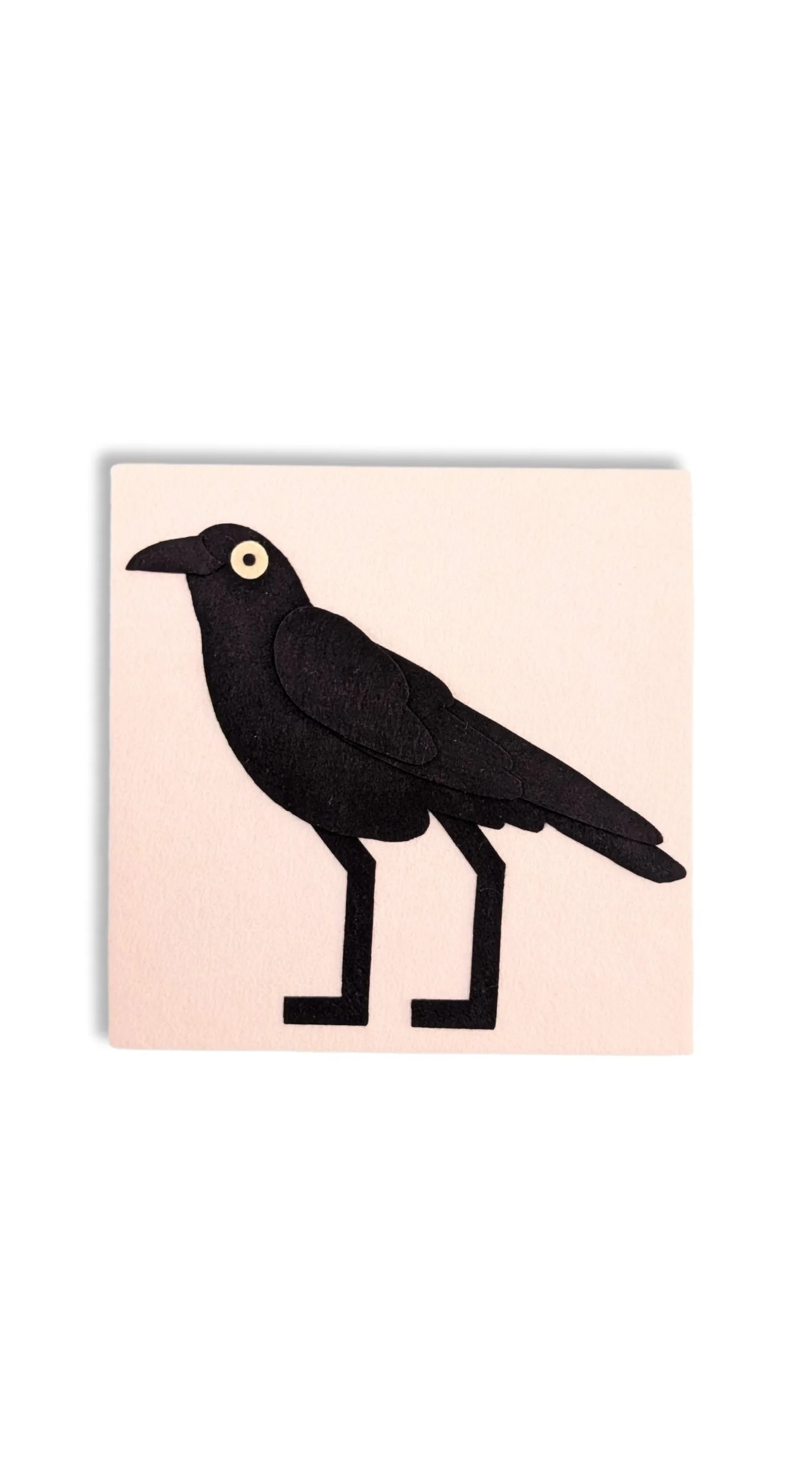 AMERICAN CROW
12x12 inches
Wool Felt & Wood