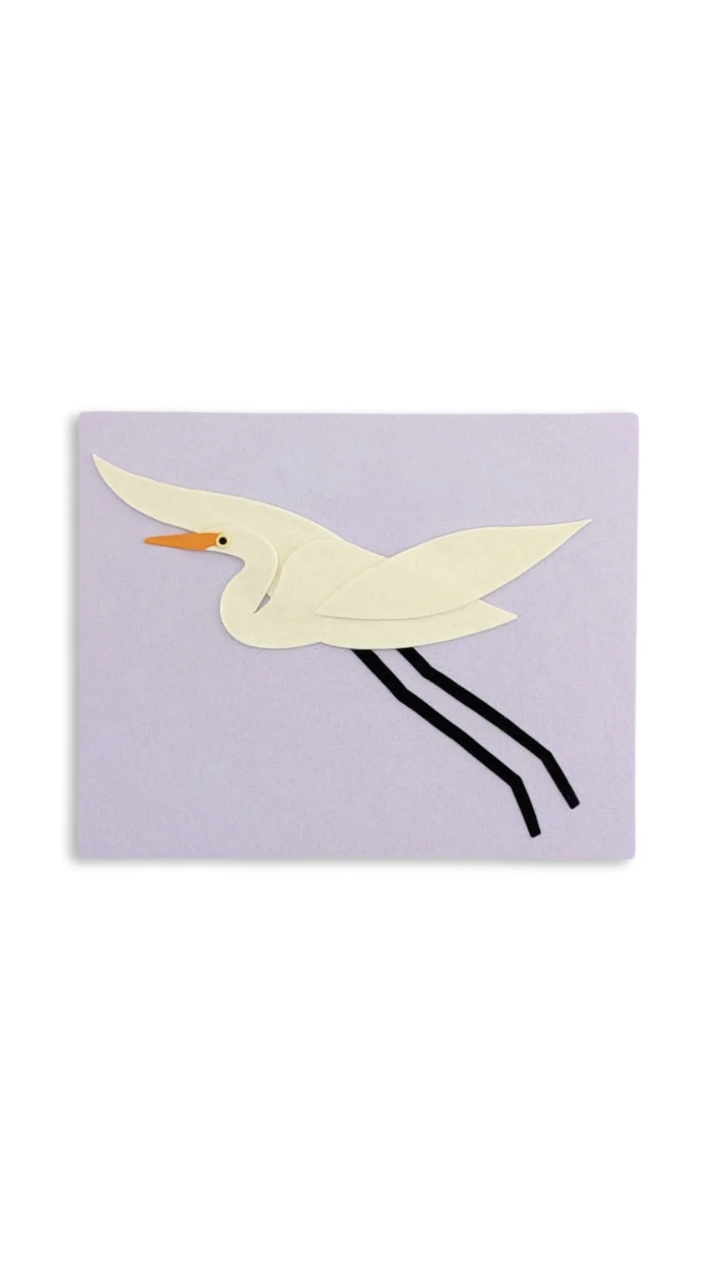 EGRET
Wool Felt & Wood