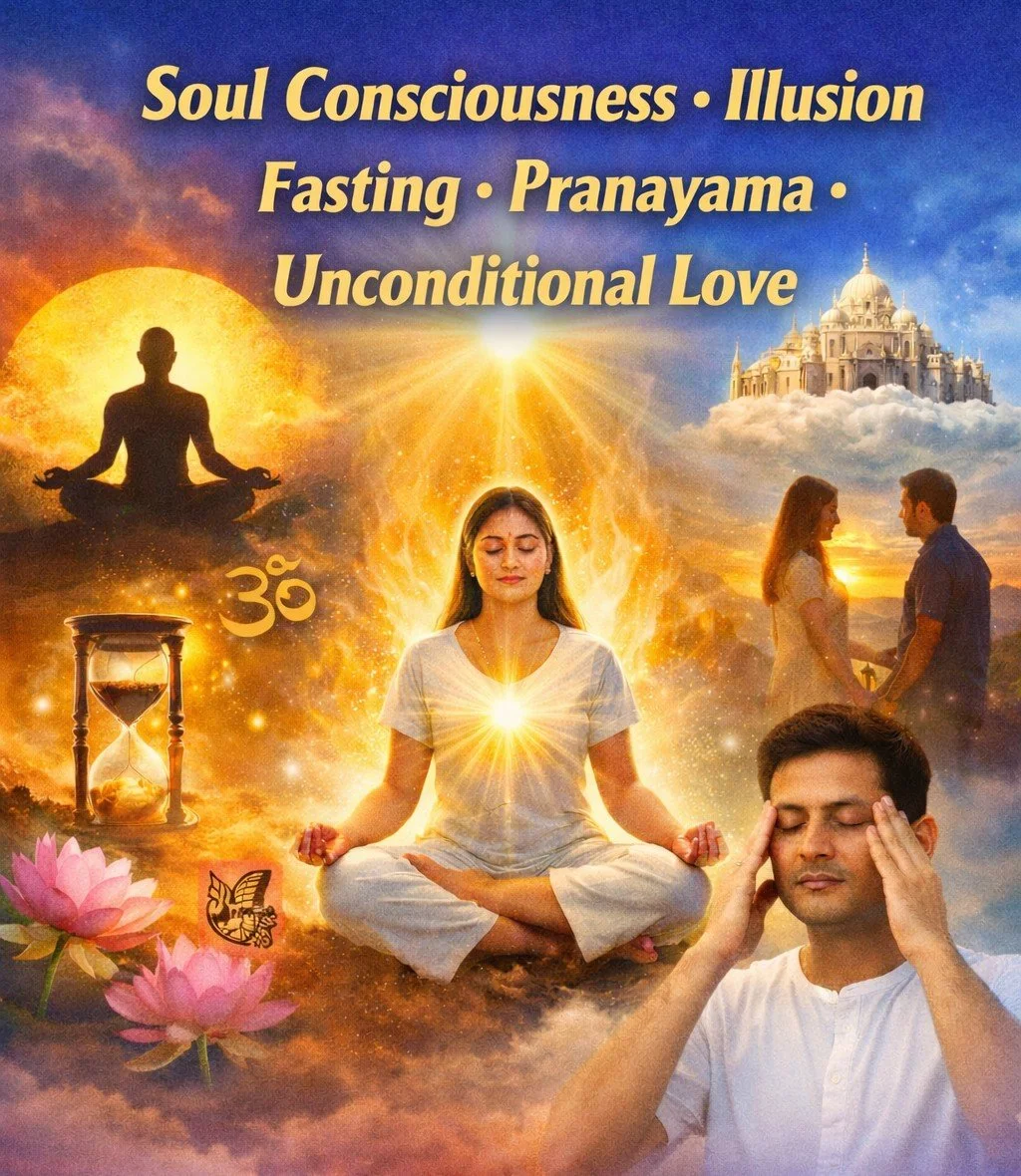 QUESTIONS ON SOUL-CONSCIOUSNESS, LOVE, ILLUSION, AND SUPREME LIGHT