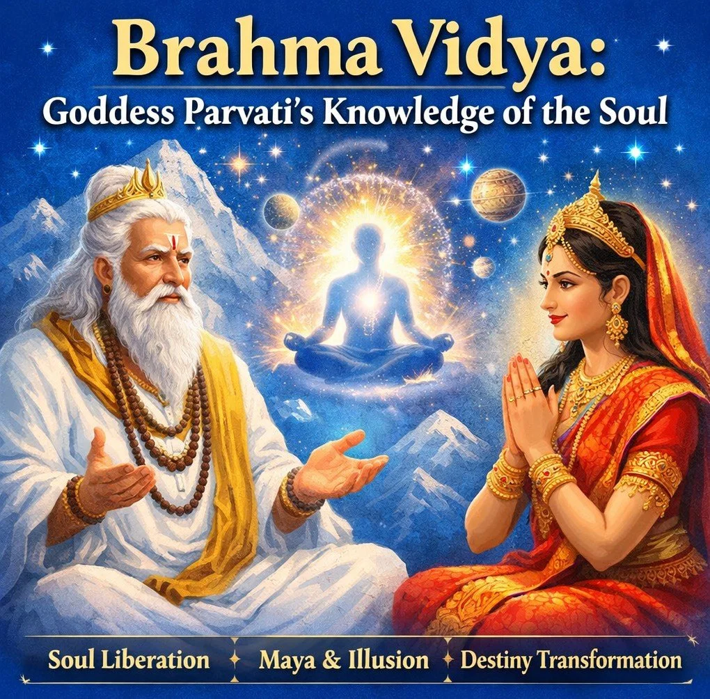 The Eternal Knowledge of the Soul: Teachings of Goddess Parvati to the Himalayas and Meneka
