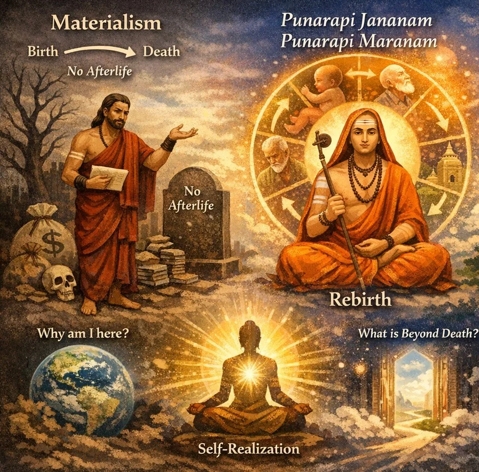 The Mystery of Rebirth: Beyond Materialism and Towards Divine Knowledge