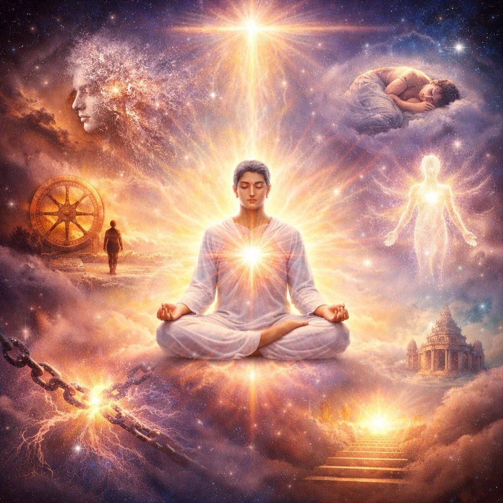 The Death of Chitt – The Cessation of Mind’s Modifications and the Awakening of True Consciousness