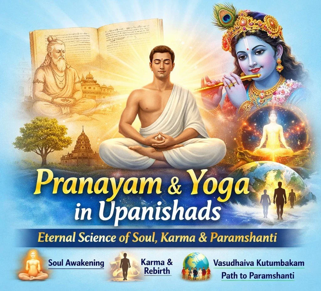The Eternal Science of Yoga and Pranayama in the Upanishads A journey from ancient wisdom to universal awakening