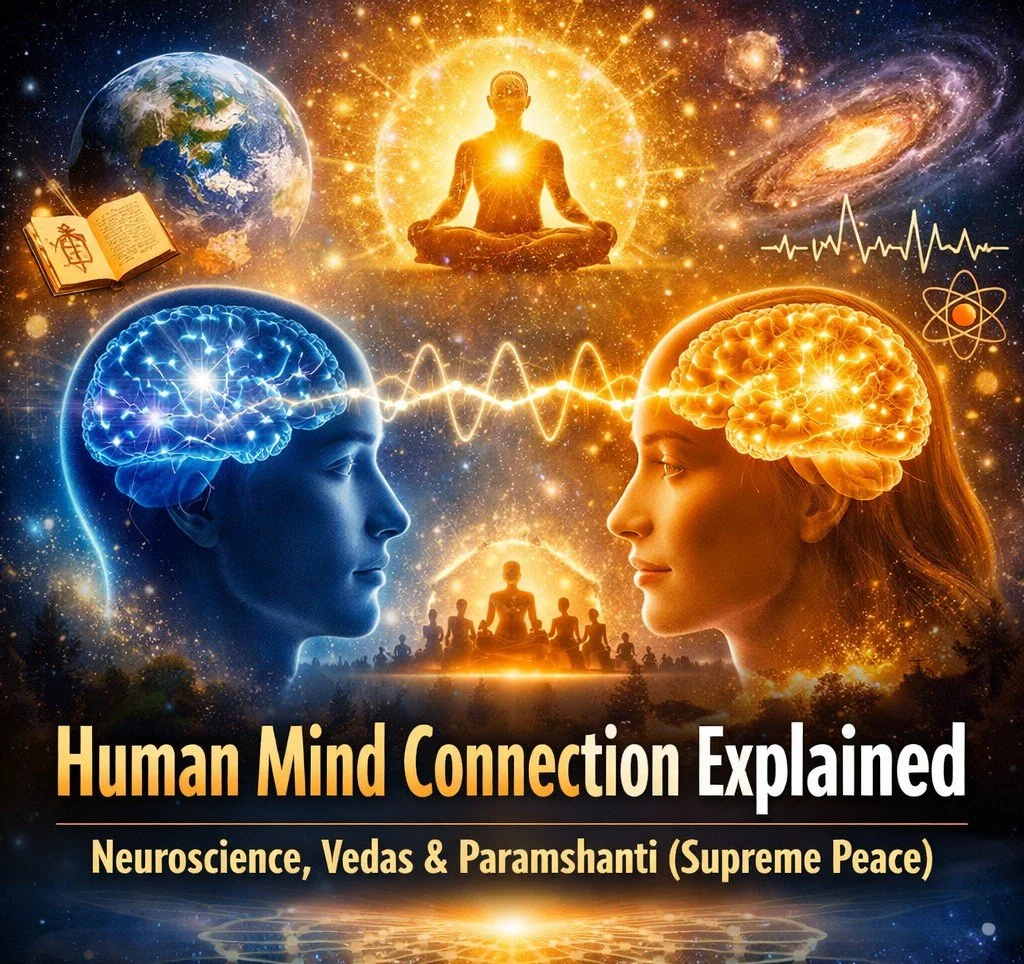 The Invisible Web of Minds: How Human Brains and Souls Are Connected Across the Multiverse