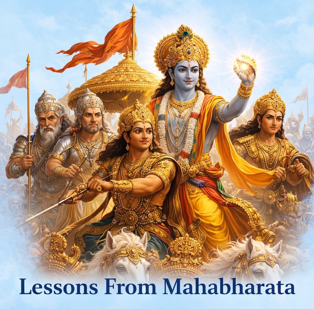 A Profound Teaching from the Mahabharata -A Deep Spiritual Discourse on Destiny, Free Will, Death &amp; Responsibility-Part 2
