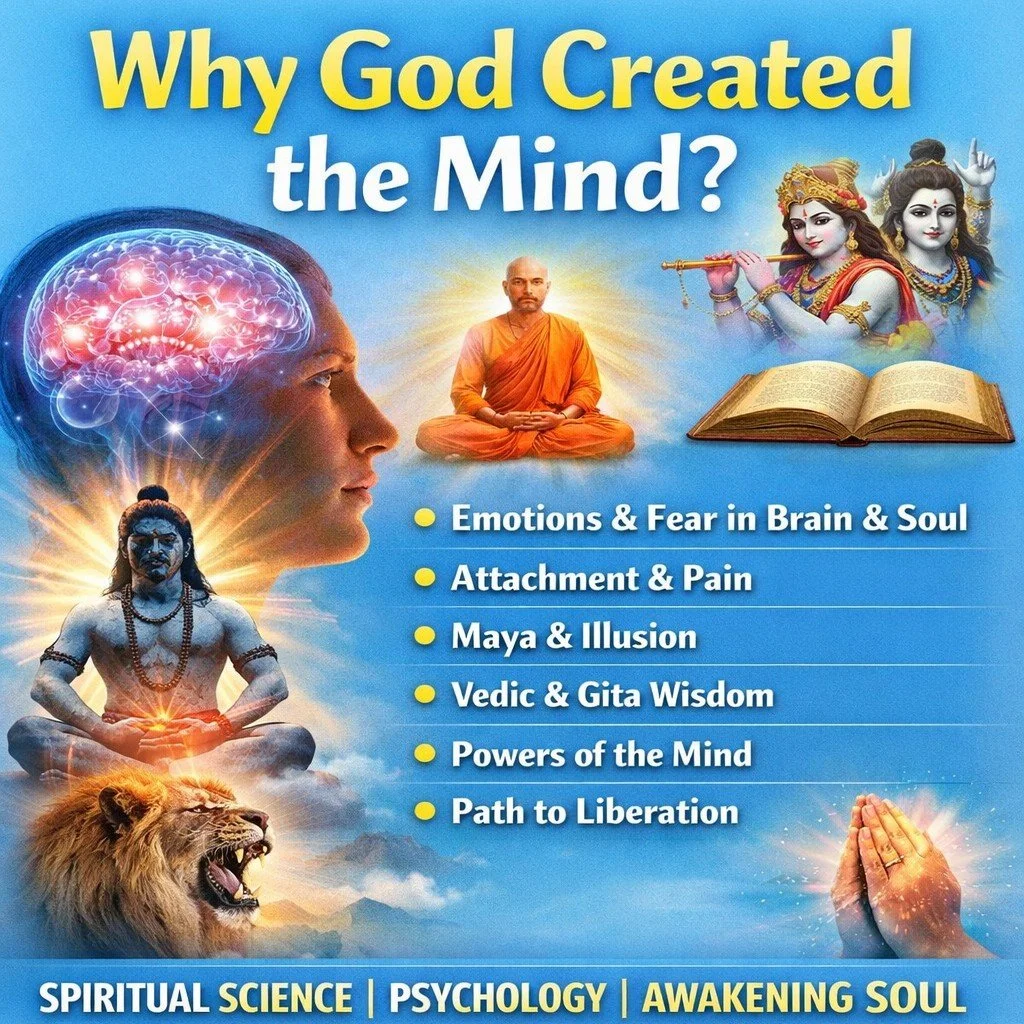 The Divine Science of Emotions, Fear, and the Mind — A Journey from Psychology to Spirituality