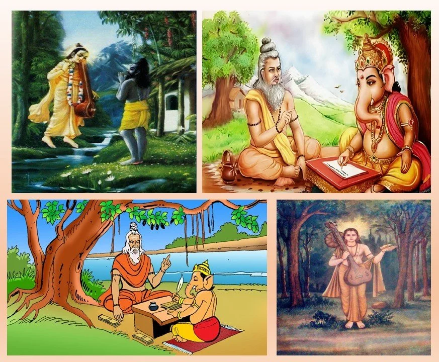 The Eternal Dialogue of Narada Ji and Vedavyasa Ji: Knowledge, Love, and the Path to Supreme Fulfillment