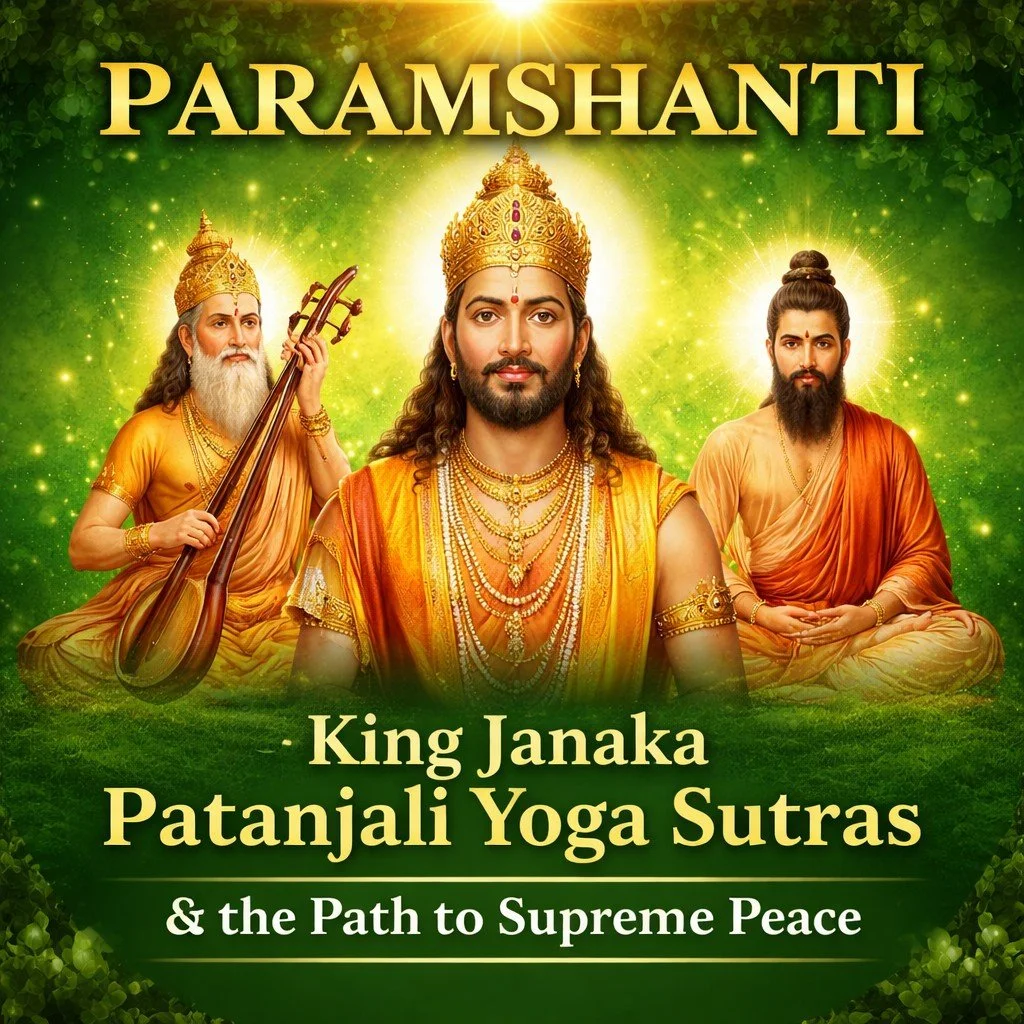 Episode 243, The Path of Inner Balance, Awareness &amp; Liberation&nbsp; (Teachings from King Janaka, Sage Narada, and Maharshi Patanjali)