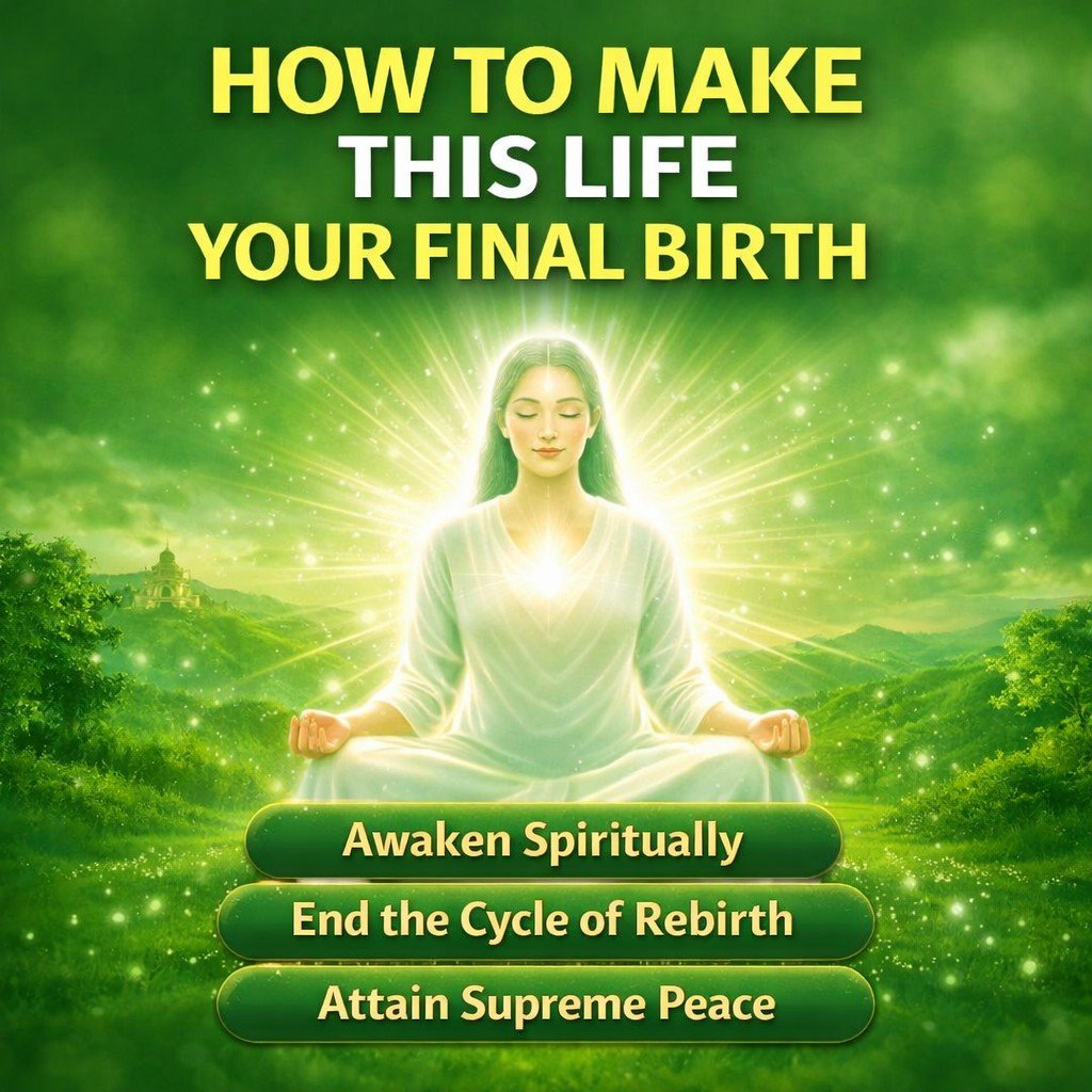 Episode 194, How to Make This Life Your Final Birth: A Path Toward Supreme Peace and Inner Awakening