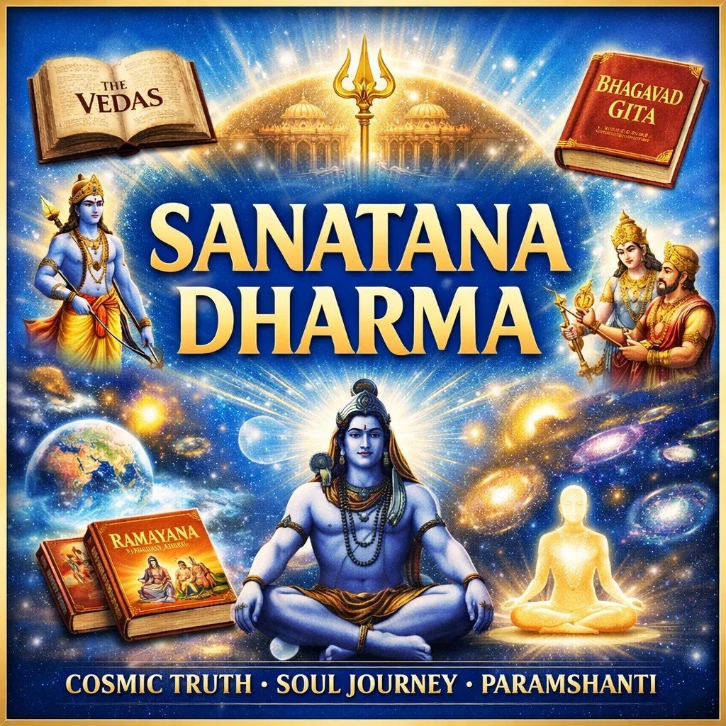 2018, The Eternal Truth of Sanatana Dharma: Scriptures, Cosmos and Journey of the Soul