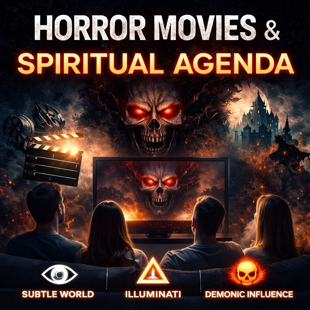 2024, Horror Cinema Agenda, Soul Harvesting, Illuminati Agenda, Negative Subtle Forces and Battle for the Human Aura 