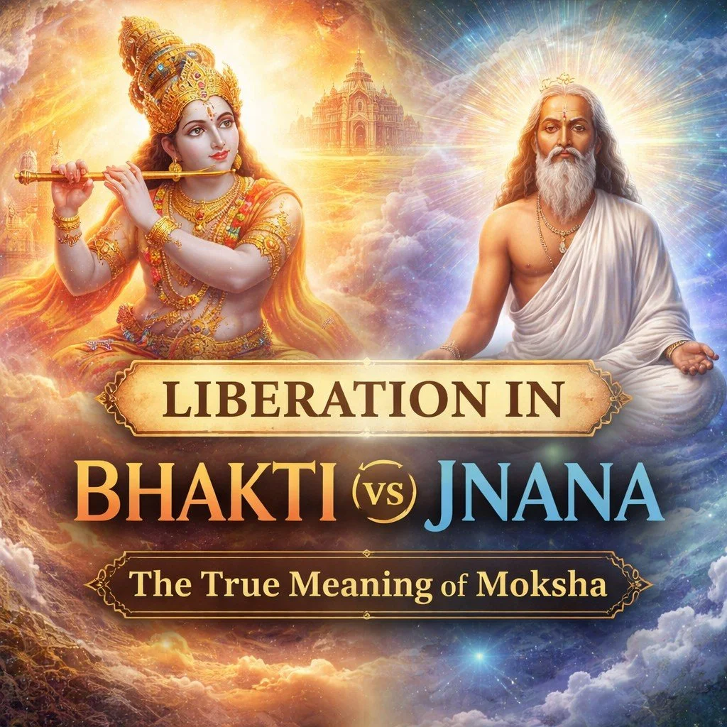 2024, Liberation on the Devotional Path vs. the Path of Knowledge (आपको कोनसा मोक्ष चाहिए ? आजही जानिए क्यों है जरुरी मोक्षका ज्ञान)