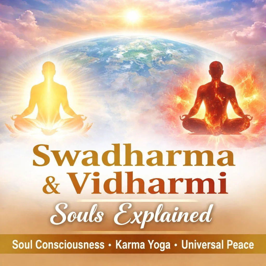 2024, Swadharmi and Vidharmi Souls’ Traits(स्वधर्मी आत्मा कौन हैं? स्वधर्मी vs विधर्मी आत्मा का आचरण I विनाशकारी आत्मा &amp; ज्ञानीतू आत्मा के लक्षण)