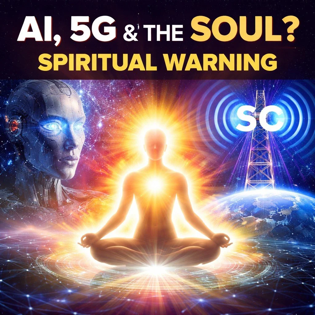 2025,AI, Electromagnetic Waves 5G, 6G and Power of Soul: (क्या AI आत्मा की शक्ति चुरा सकता है? 6G का छुपा ख़तरा! Threat to Consciousness)