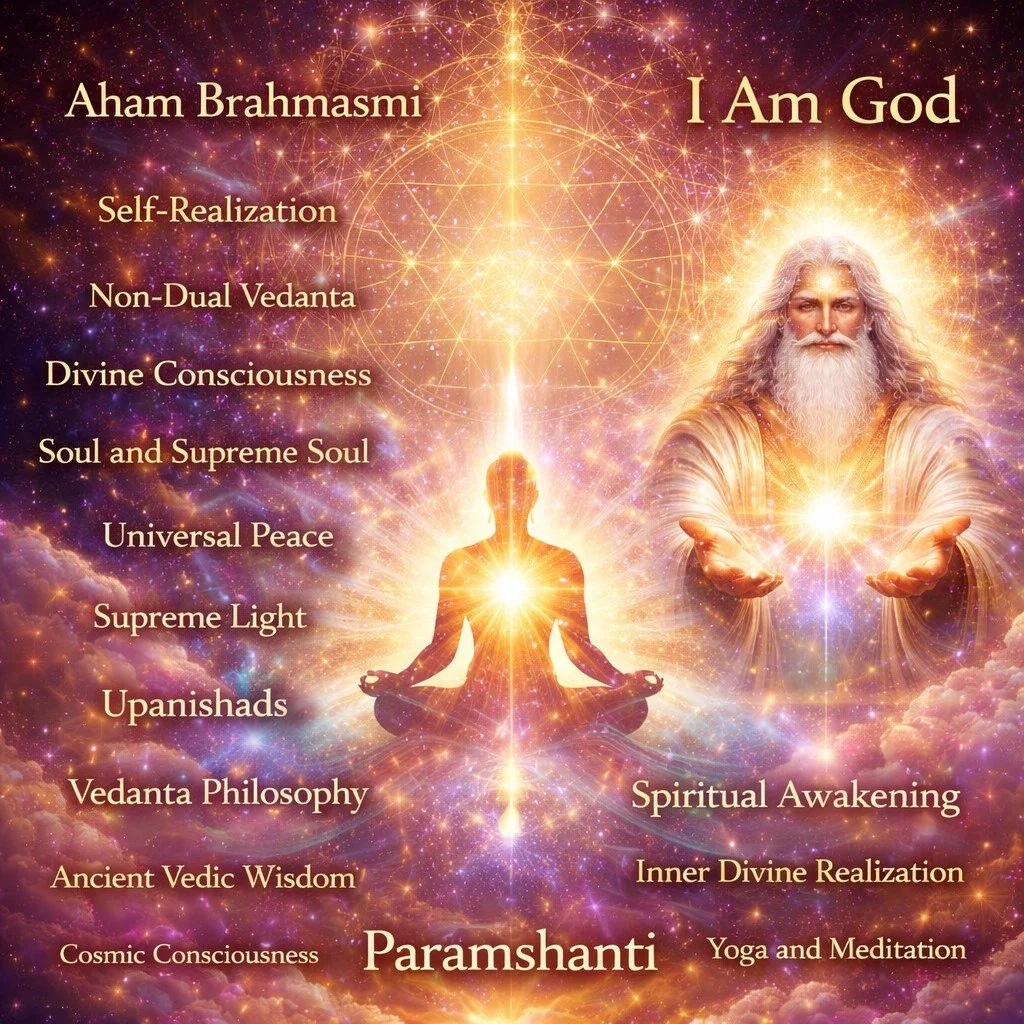 Episode 1345, I Am God: The Spiritual Meaning of Self-Realization, Consciousness and Path to Supreme Peace from AI perspective.
