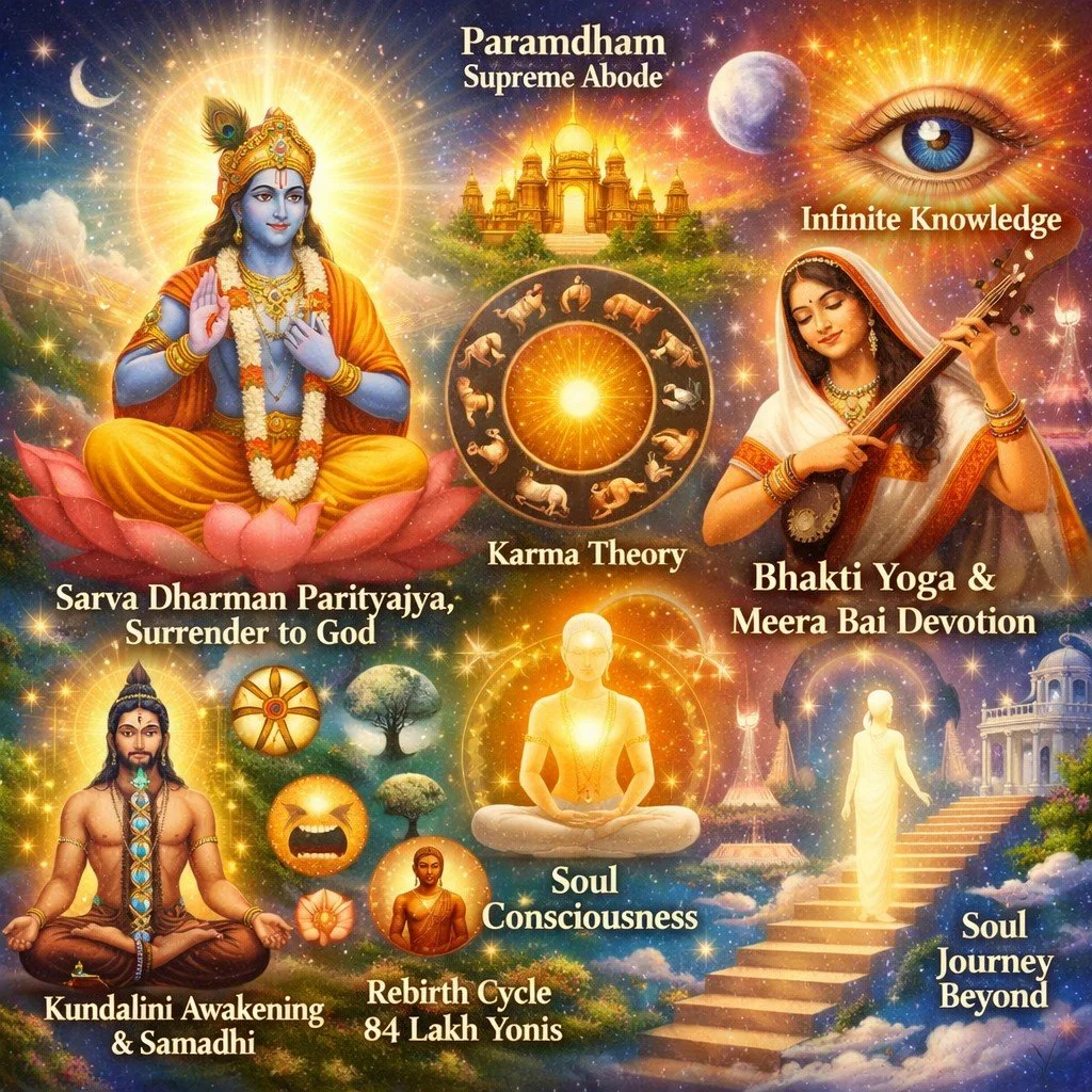 2016, Spiritual Q &amp; A Part 2 (Gita Knowledge, Devotion, Karma and Infinite Journey of Soul)