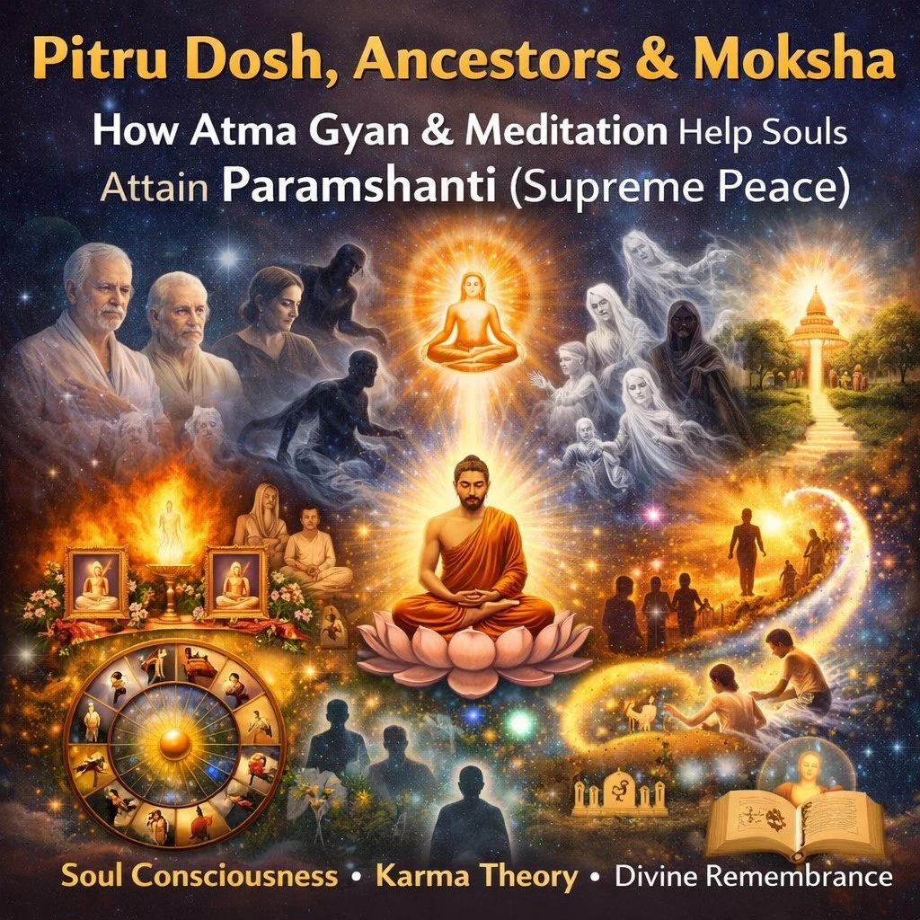 2018, Helping Ancestors Attain Peace – Gyan Marg vs Shraddha (Pitru Shanti) (पितरों की सद्गति kaise kare? ज्ञान मार्ग- kya श्राद्ध जरूरी हैं? प्रथा कब से? पूर्वज कहा rahte hai?)