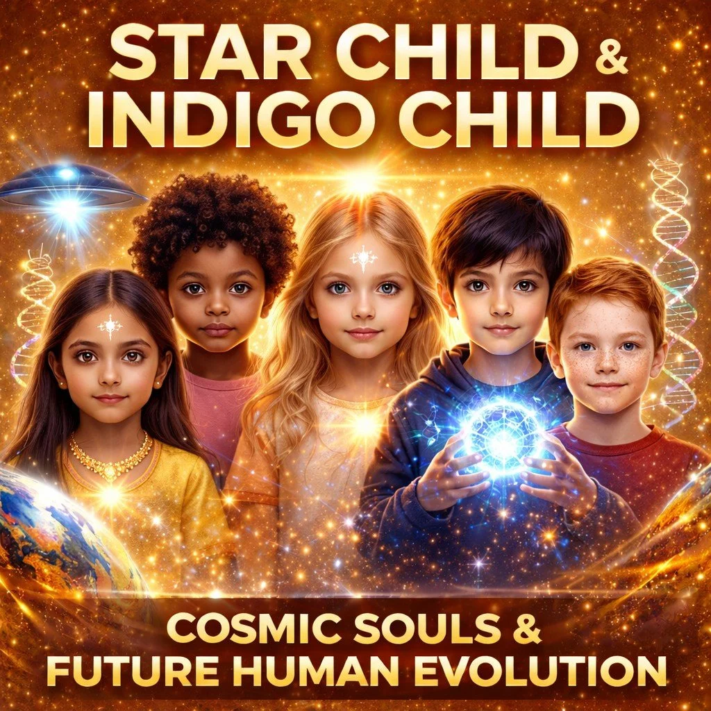 2018, Star Child and Indigo Child: Souls from the Cosmos Guiding Human Evolution