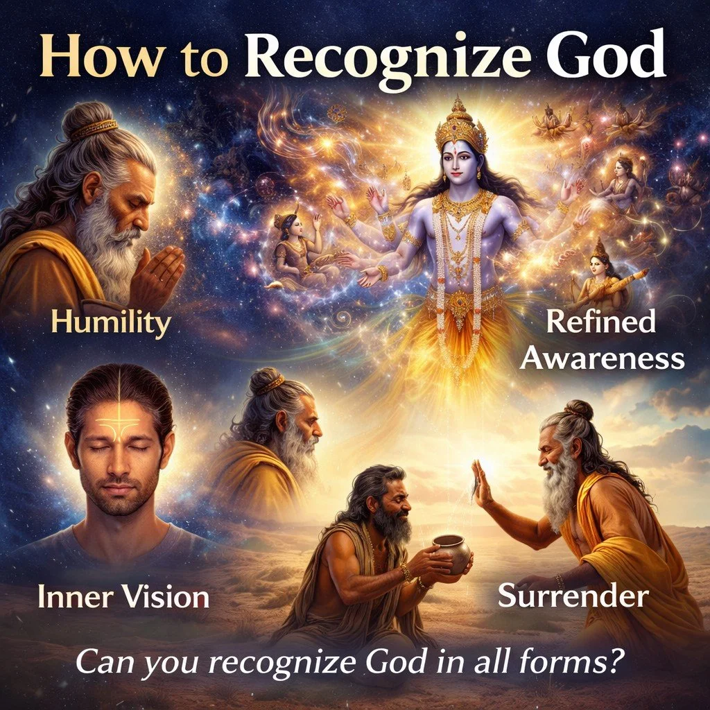 Episode 1457, When God Appears Yet We Fail to Recognize – The Subtle Ego and Spiritual Vision