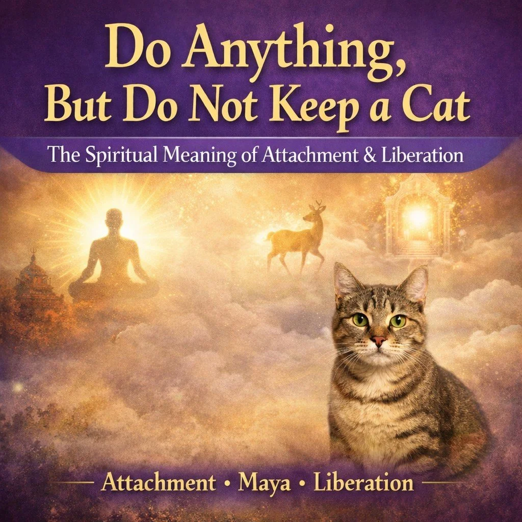 Episode 1456, Do Anything, But Do Not Keep a Cat – Spiritual Meaning of Attachment (कुछ भी करो, मगर बिल्ली नहीं पालो।)
