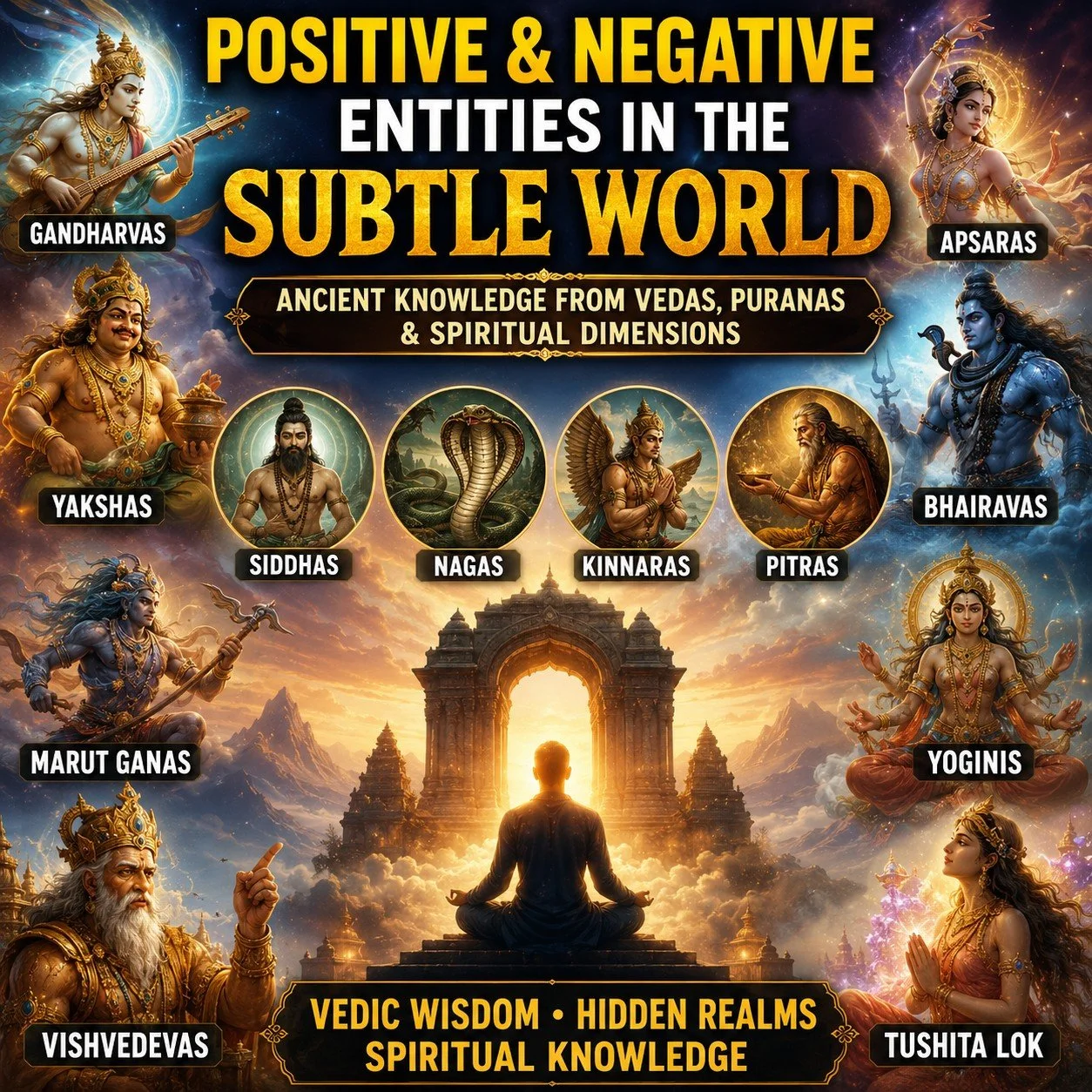Episode 1268, Positive and Negative Entities in the Subtle World – Ancient Knowledge from Vedas, Purana and Spiritual Dimensions