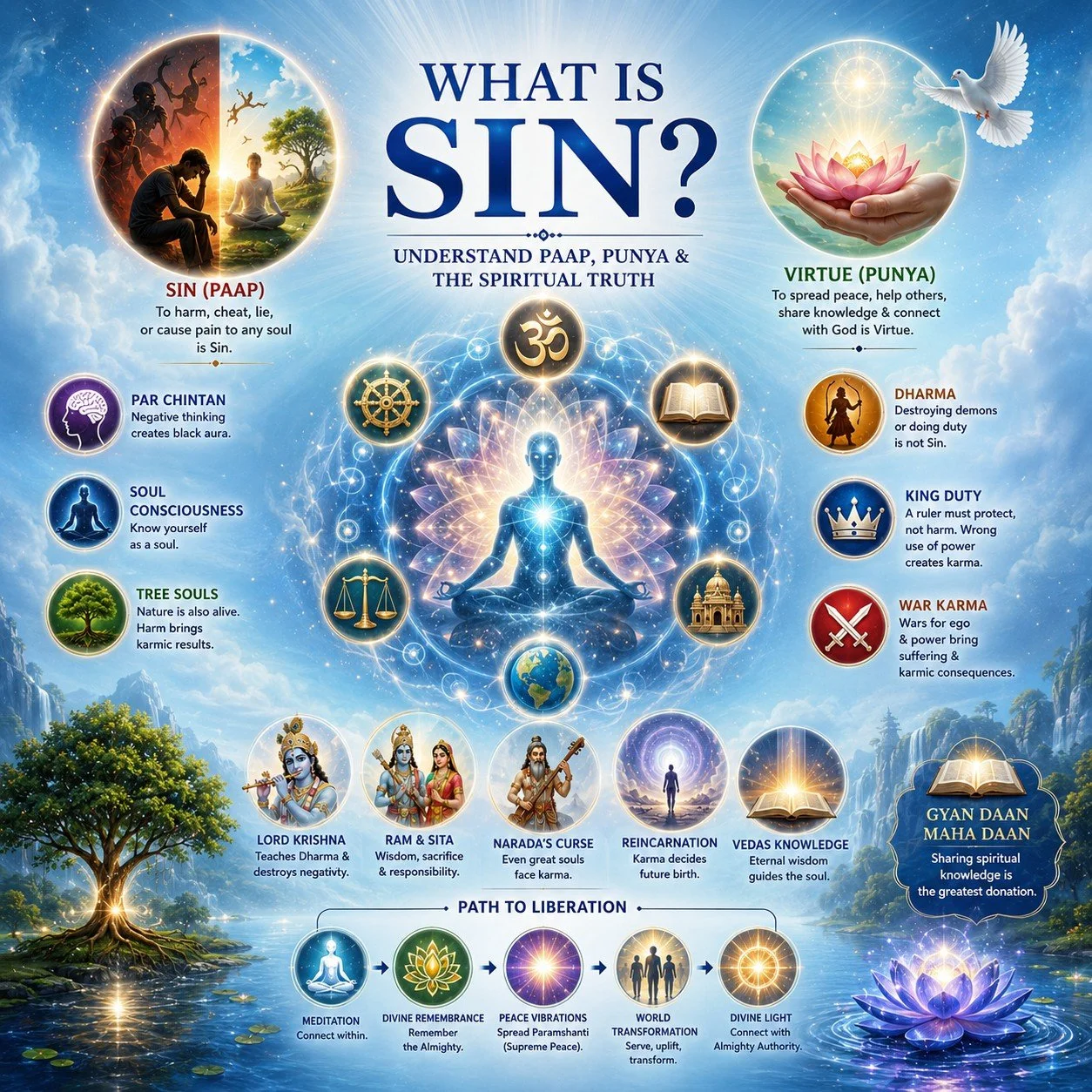 2018, What is SIN? पाप की परिभाषा क्या है? पुण्य की definition| राजा का कर्तव्य| असुर का अंत करना पाप है?