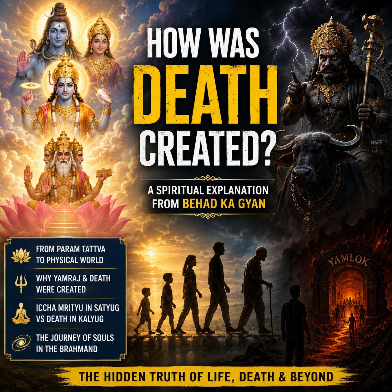 2018, Birth of Death. How &amp; Why was Death created?