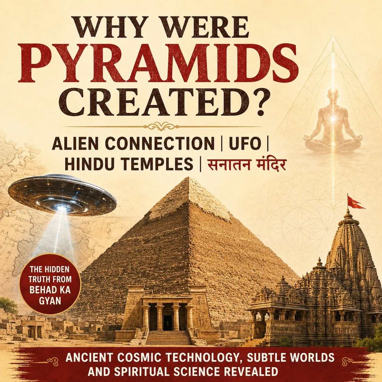 2018, Why Were Pyramids Created? Alien Connection, UFOs, Hindu Temples &amp; Ancient Cosmic Technology