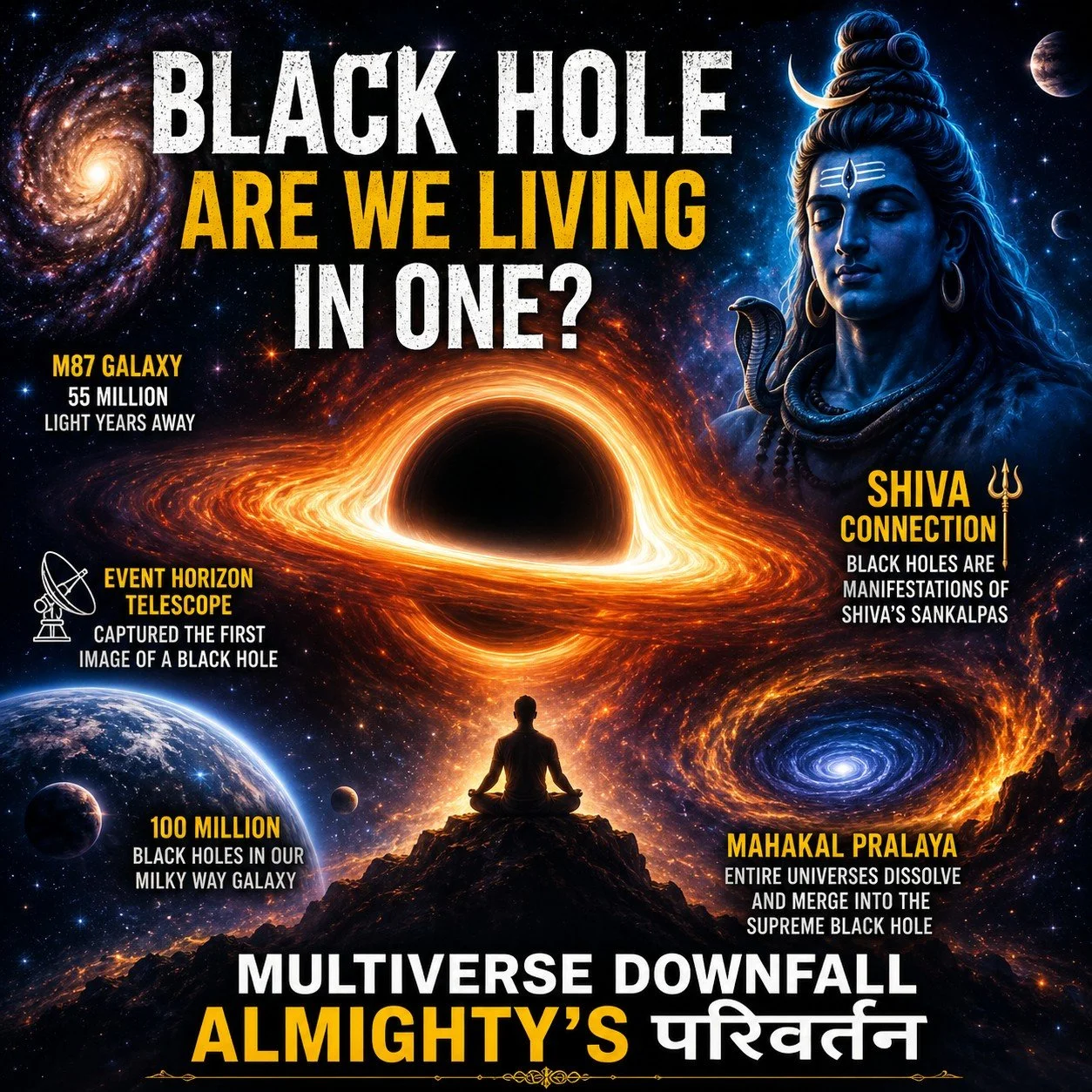 2019, Black Hole-Are we Living in one?? 