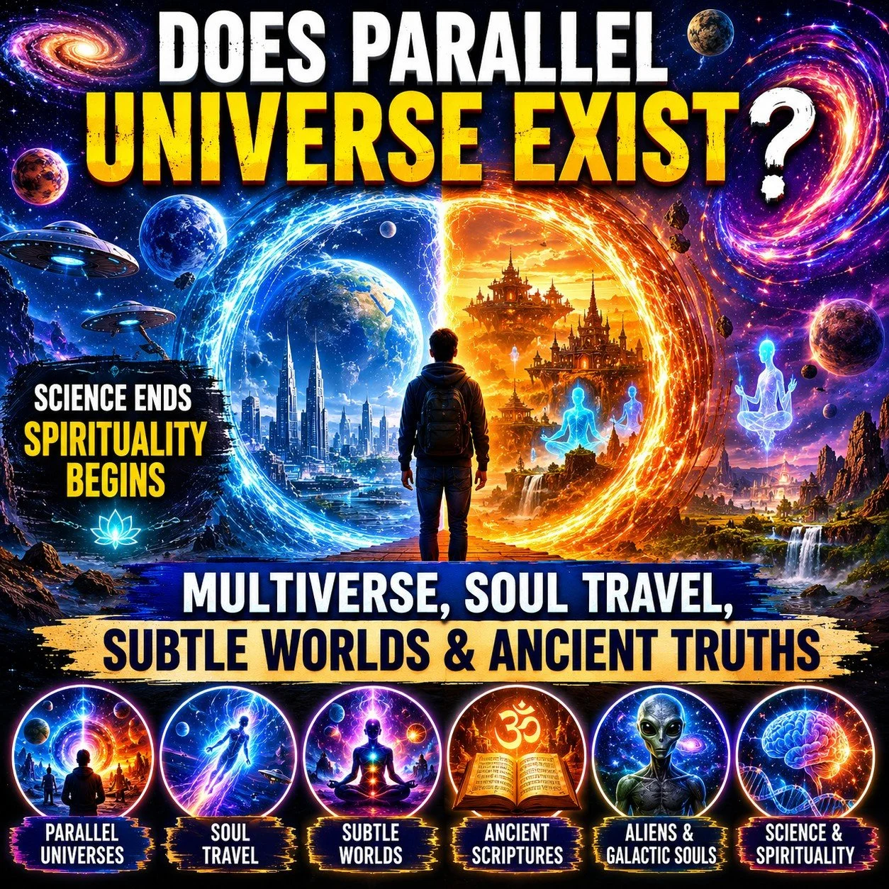 2018, Does Parallel Universe Exist? Where Science ends Spirituality begins