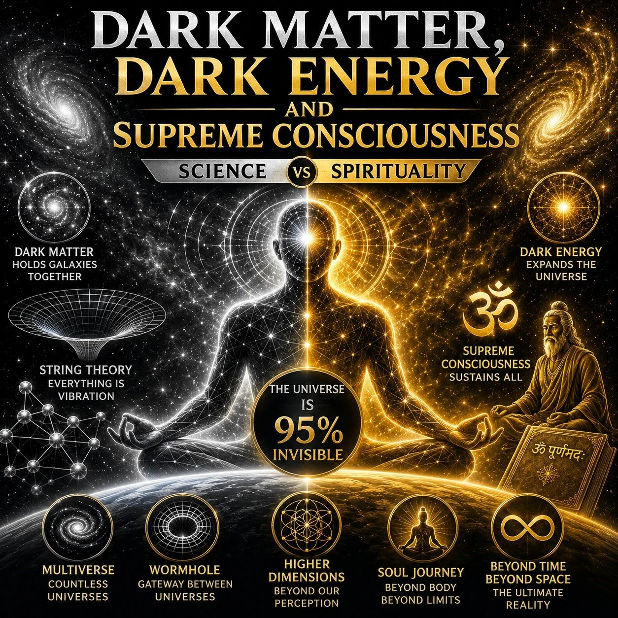 Episode 1473, The Mystery of Dark Matter, Dark Energy and Supreme Consciousness