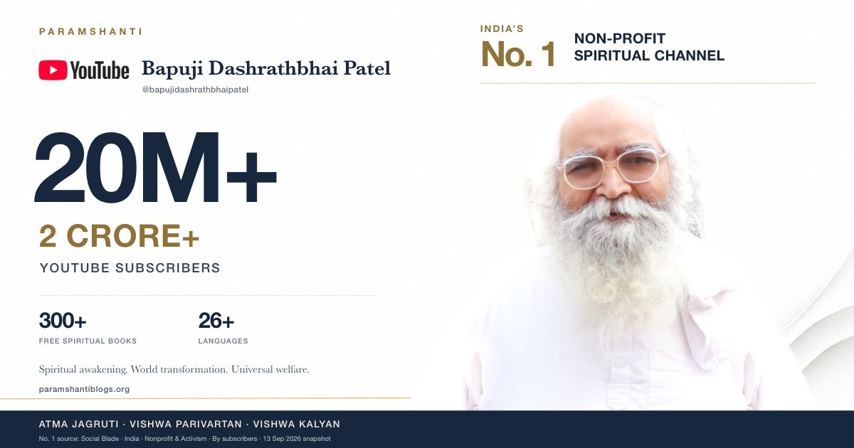 India's No. 1 non-profit spiritual YouTube channel